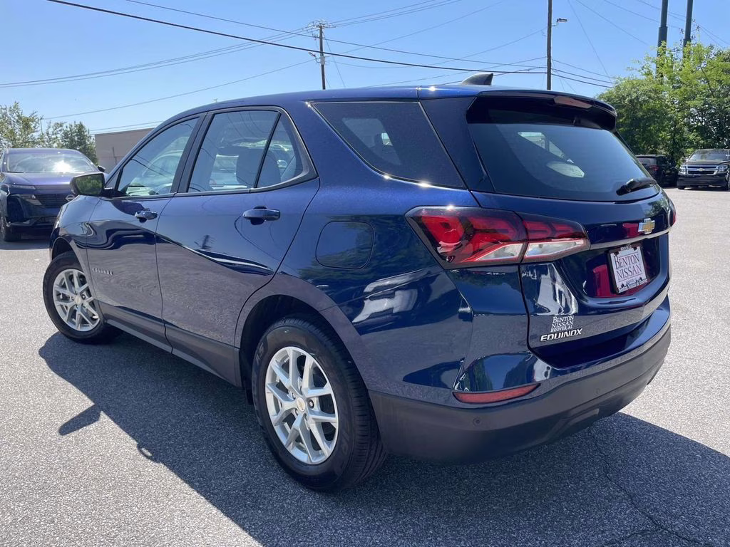 2023 Blue Glow Metallic Chevrolet Equinox LS AWD SUV