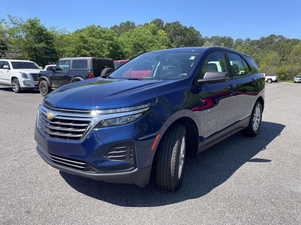 2023 Blue Glow Metallic Chevrolet Equinox LS AWD SUV