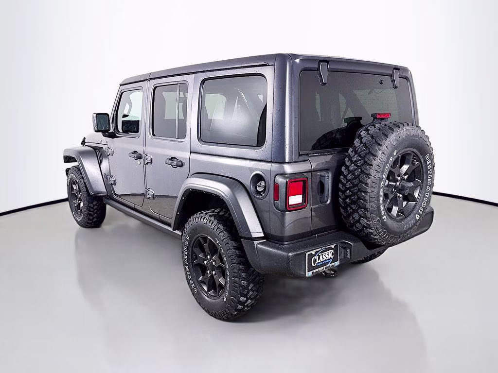 2022 Granite Crystal Metallic Clearcoat Jeep Wrangler Unlimited Willys 4X4 SUV