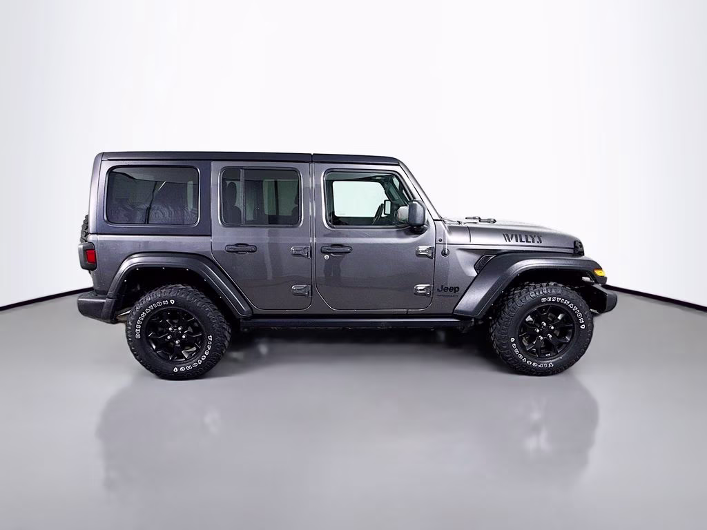 2022 Granite Crystal Metallic Clearcoat Jeep Wrangler Unlimited Willys 4X4 SUV
