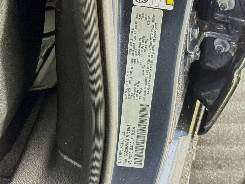 2026 Forged Blue Metallic Ram 1500 RHO 4X4 Truck