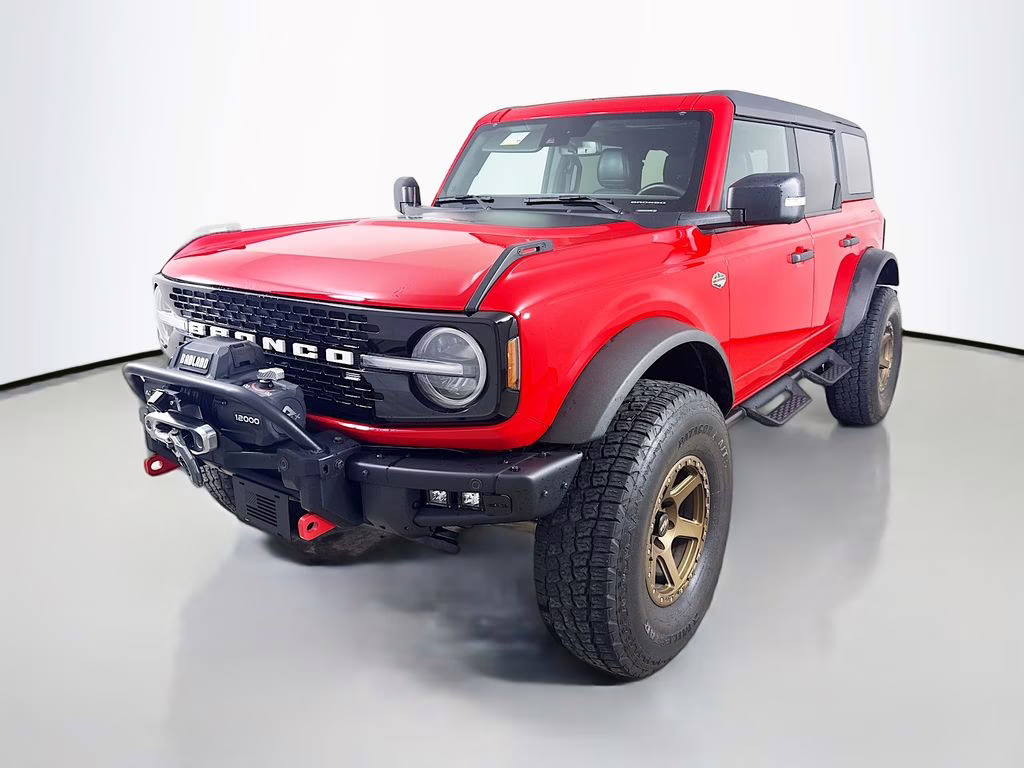 2023 Race Red Ford Bronco Wildtrak 4X4 SUV
