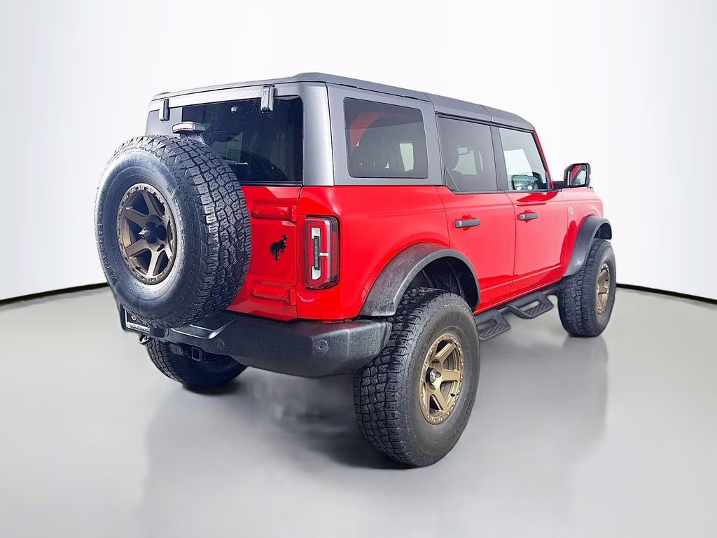 2023 Race Red Ford Bronco Wildtrak 4X4 SUV