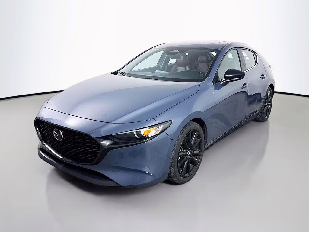 2025 Polymetal Gray Metallic Mazda Mazda3 2.5 S Carbon Edition AWD Hatchback