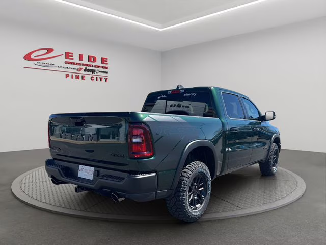 2026 Serrano Green Metallic Ram 1500 Rebel 4X4 Truck