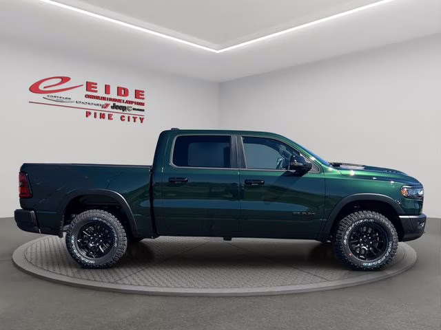 2026 Serrano Green Metallic Ram 1500 Rebel 4X4 Truck