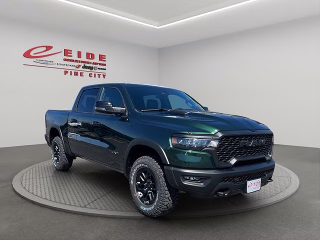 2026 Serrano Green Metallic Ram 1500 Rebel 4X4 Truck