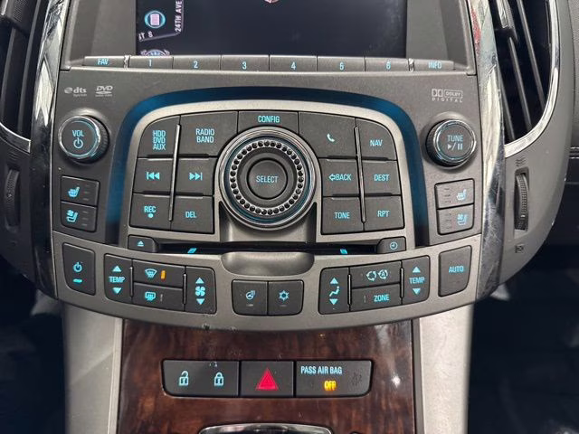 2010 Carbon Black Metallic Buick LaCrosse CXL AWD Sedan