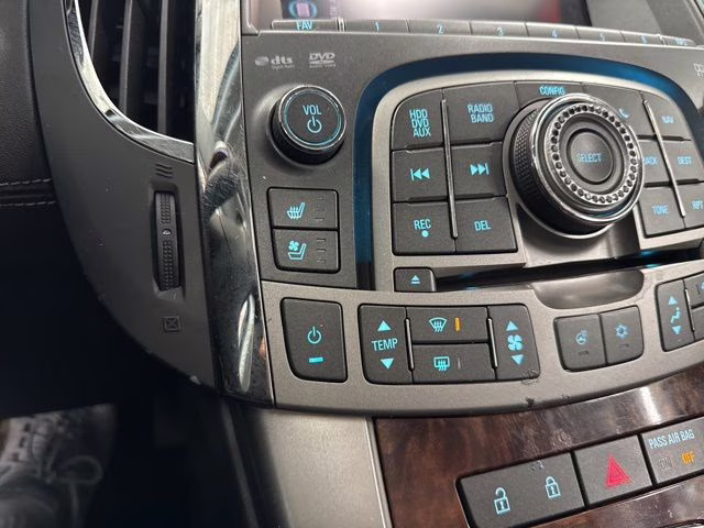 2010 Carbon Black Metallic Buick LaCrosse CXL AWD Sedan