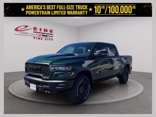 2026 Serrano Green Metallic Ram 1500 Rebel 4X4 Truck