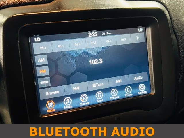 2019 Alpine White Clearcoat Jeep Renegade Latitude 4X4 SUV