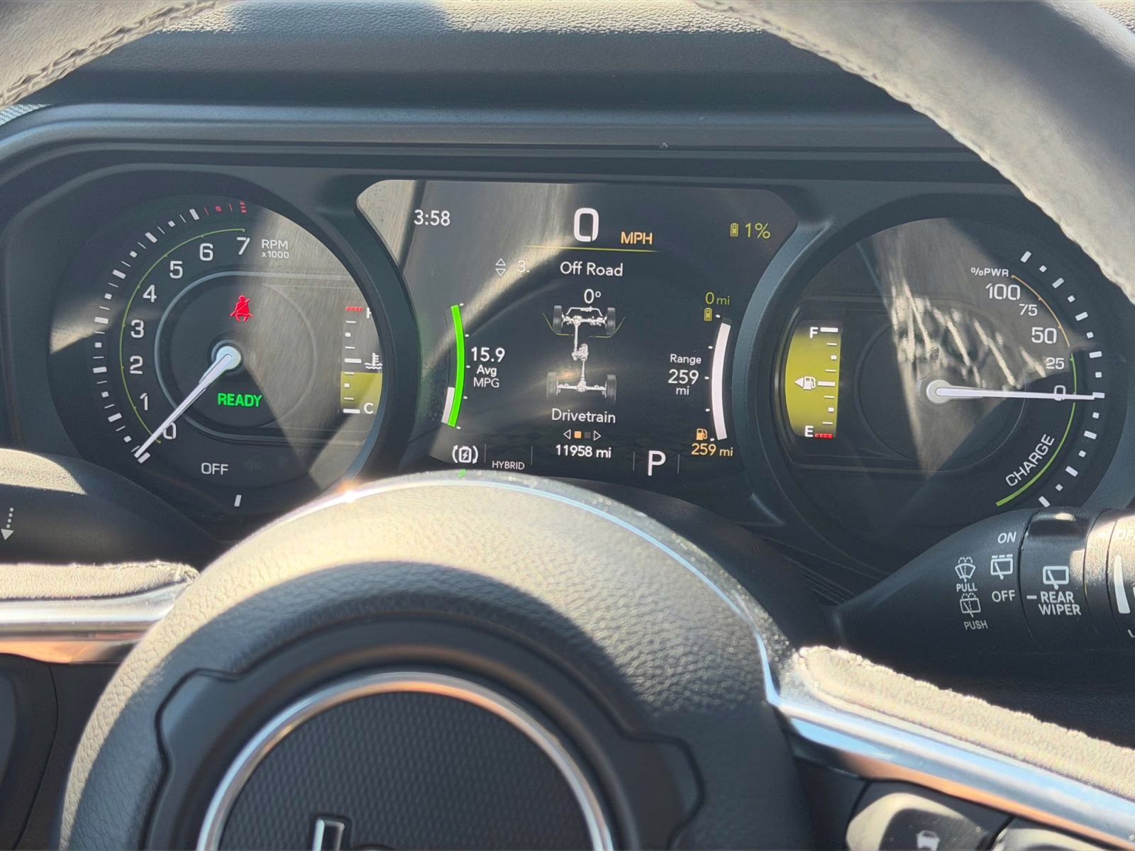 2025 Black Clearcoat Jeep Wrangler Sahara 4xe 4X4 SUV