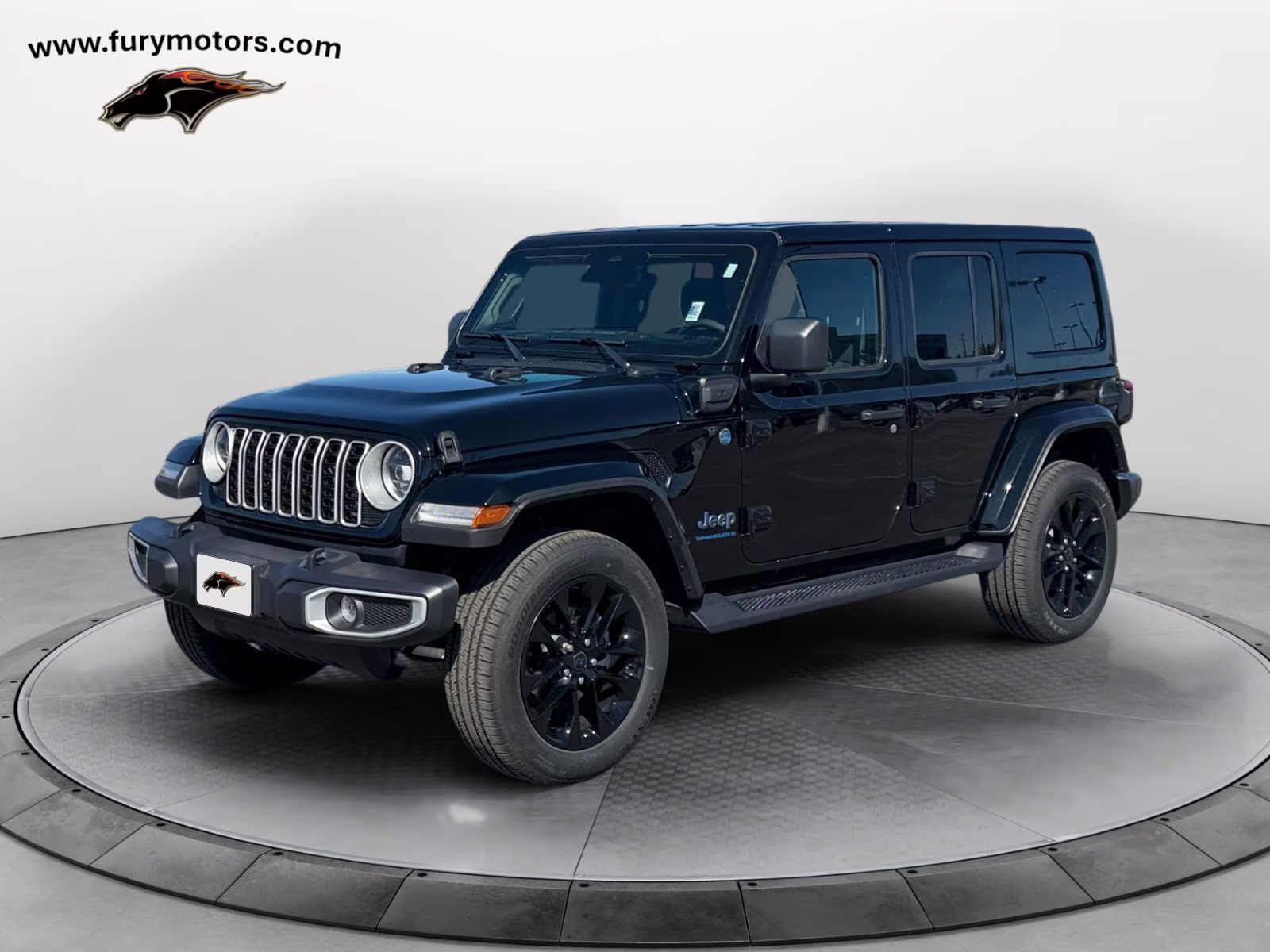2025 Black Clearcoat Jeep Wrangler Sahara 4xe 4X4 SUV