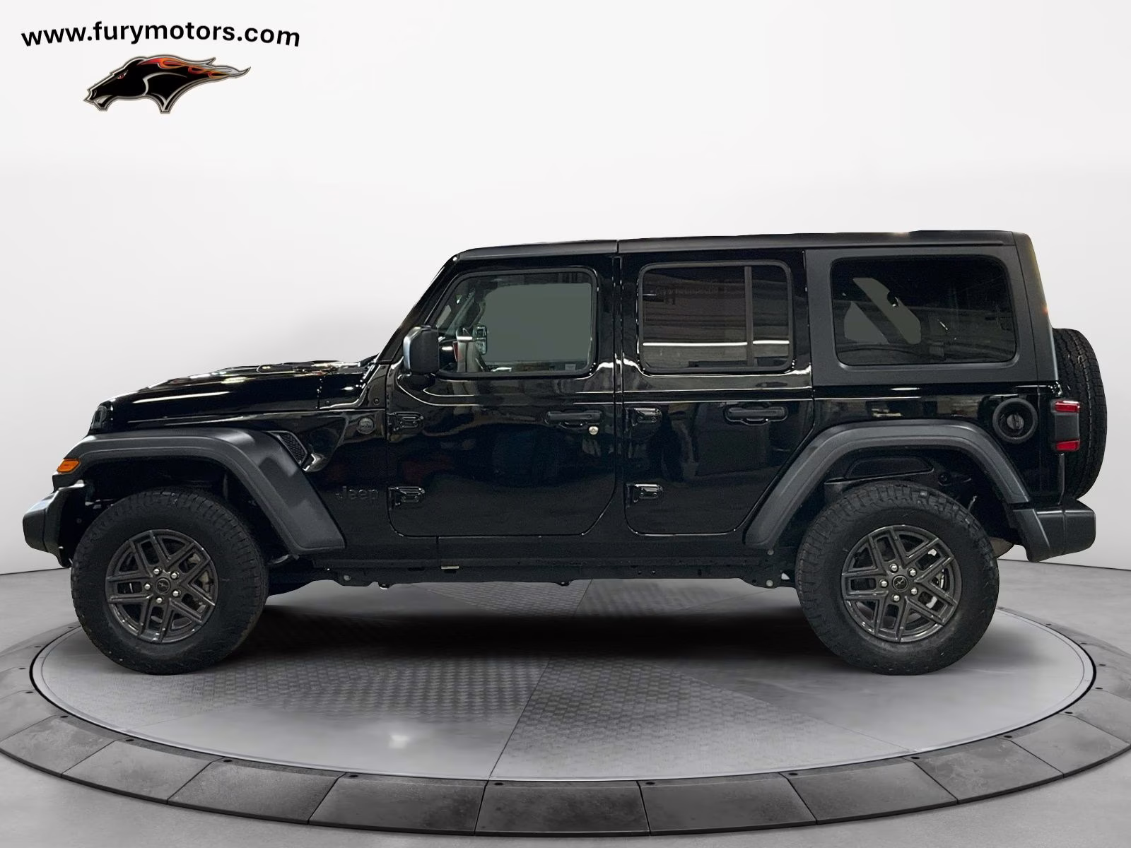 2024 Black Clearcoat Jeep Wrangler Sport S 4X4 SUV