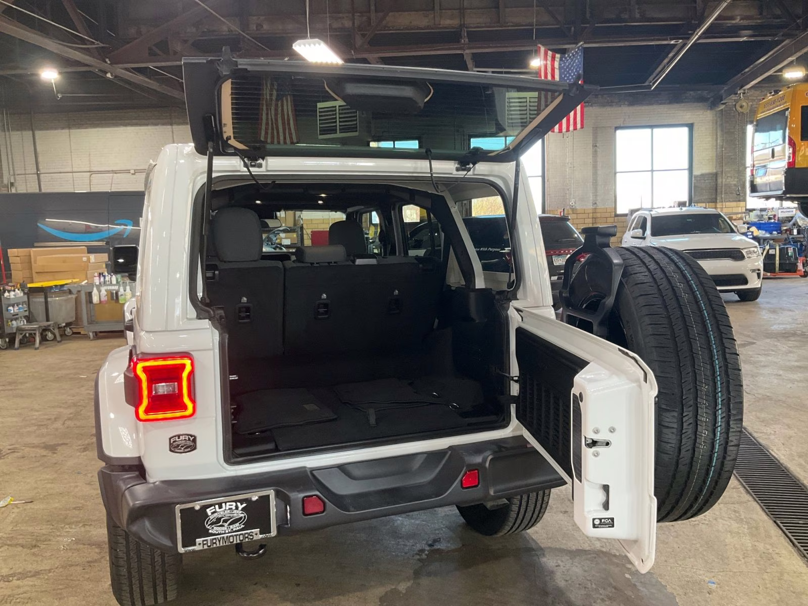 2025 Bright White Clearcoat Jeep Wrangler Sahara 4xe 4X4 SUV