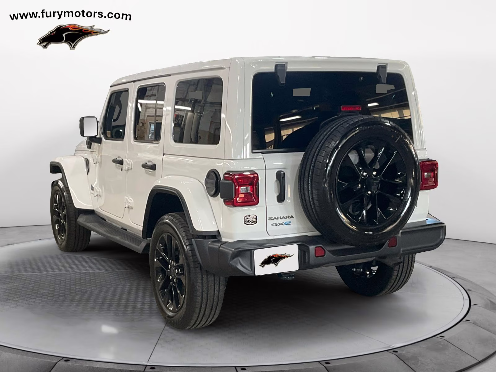 2025 Bright White Clearcoat Jeep Wrangler Sahara 4xe 4X4 SUV