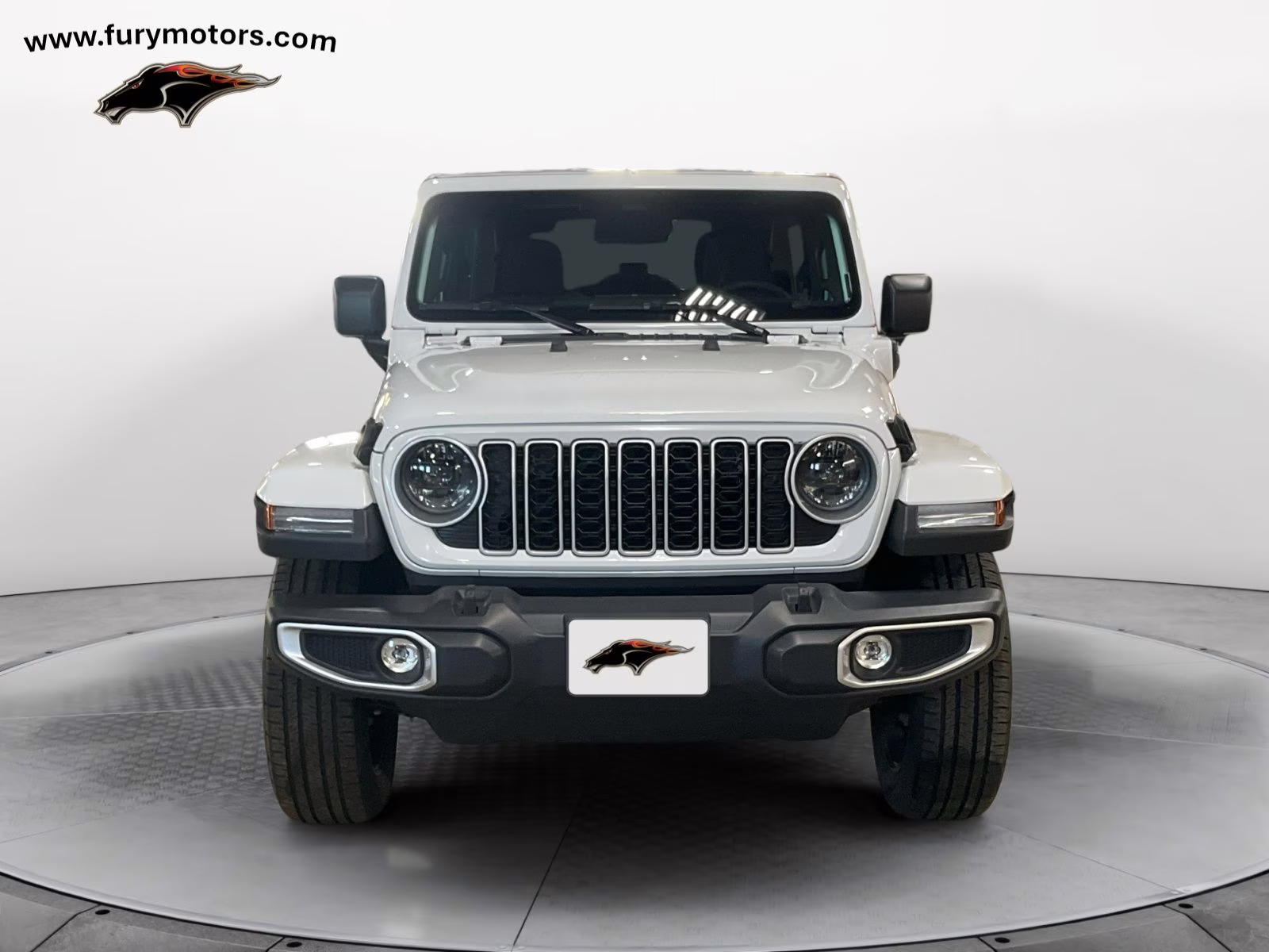 2025 Bright White Clearcoat Jeep Wrangler Sahara 4xe 4X4 SUV