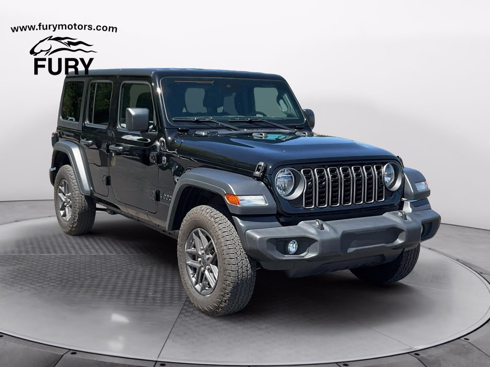 2024 Black Clearcoat Jeep Wrangler Sport S 4X4 SUV