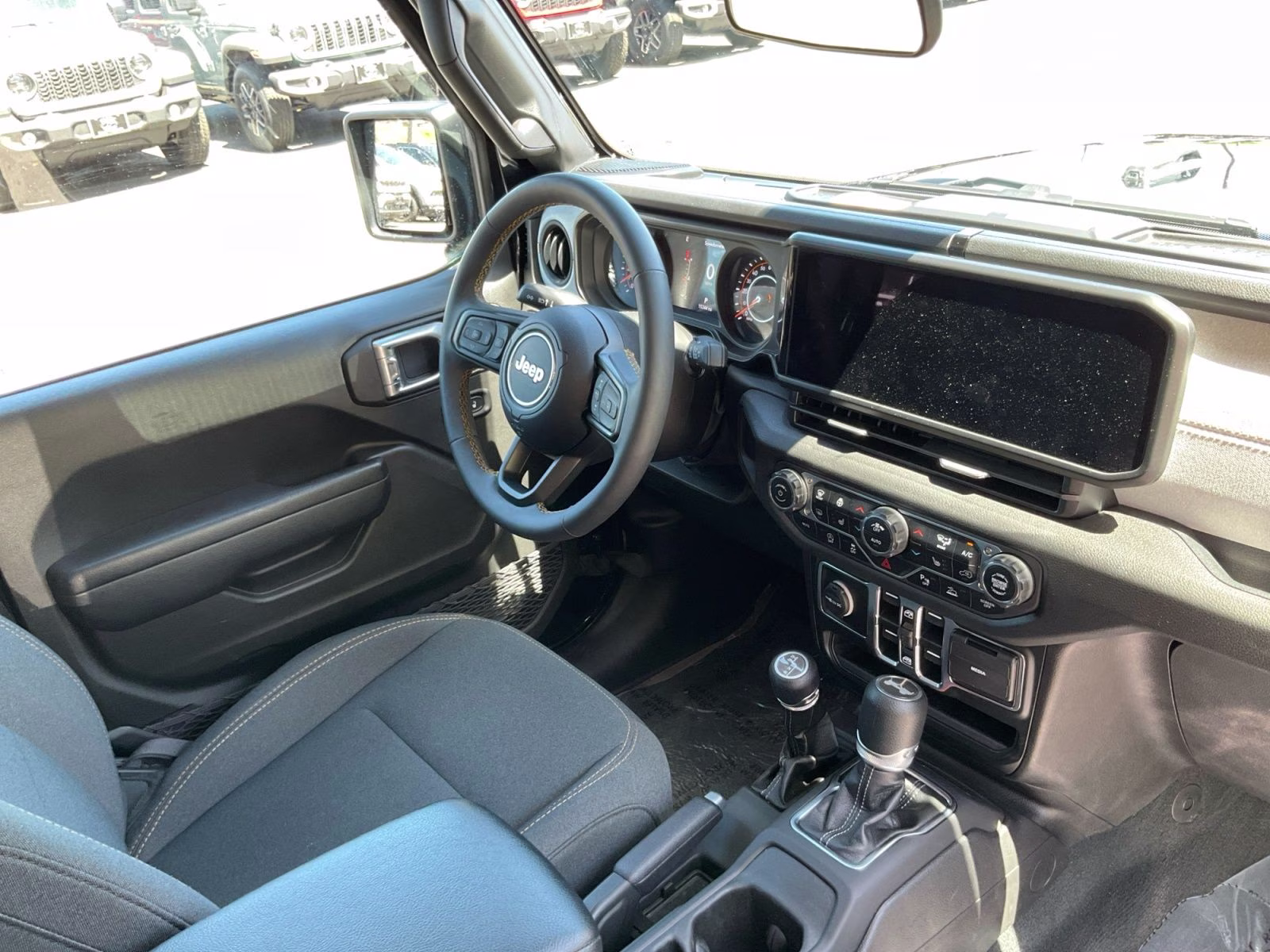 2024 Black Clearcoat Jeep Wrangler Sport S 4X4 SUV