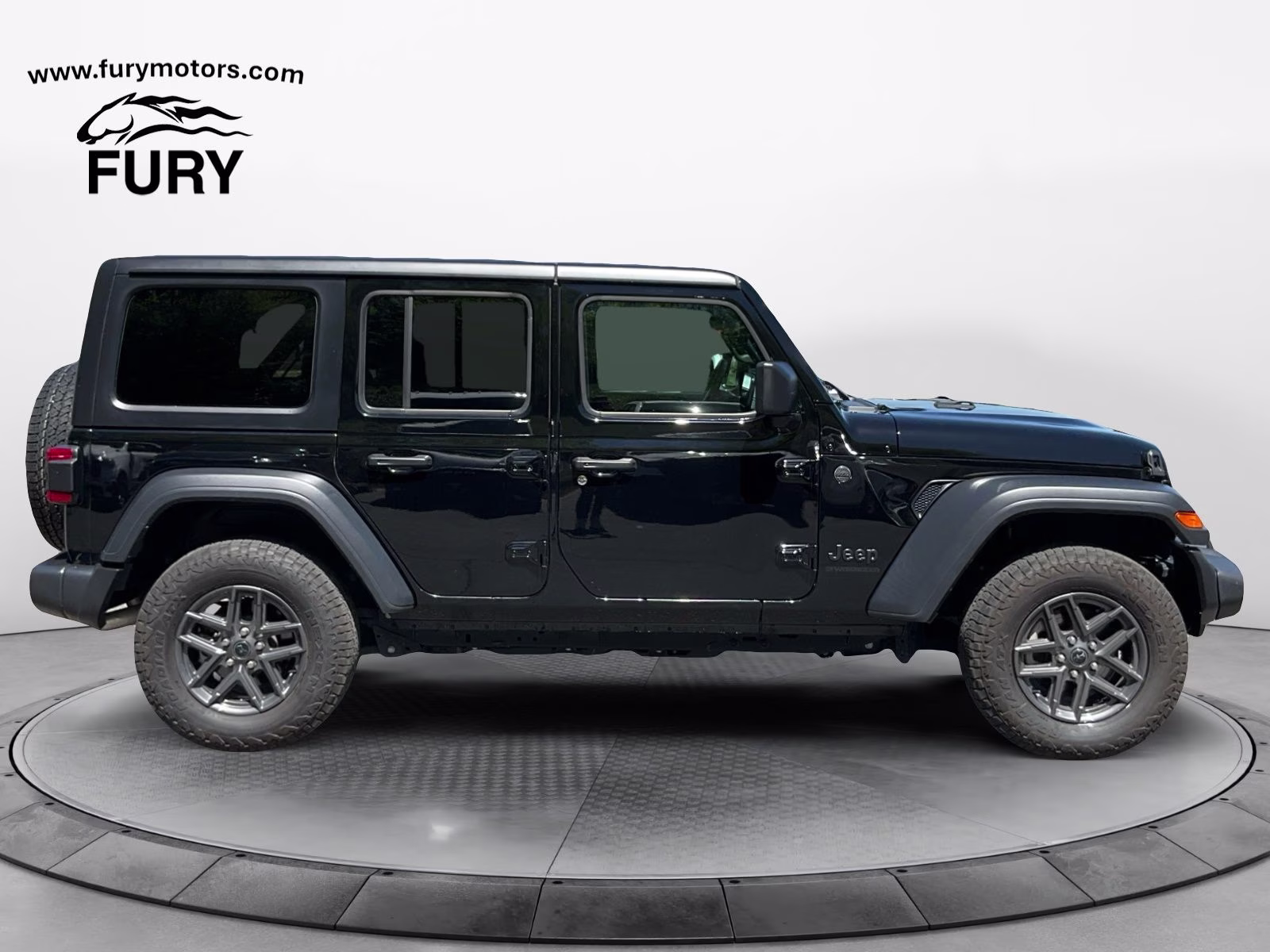 2024 Black Clearcoat Jeep Wrangler Sport S 4X4 SUV