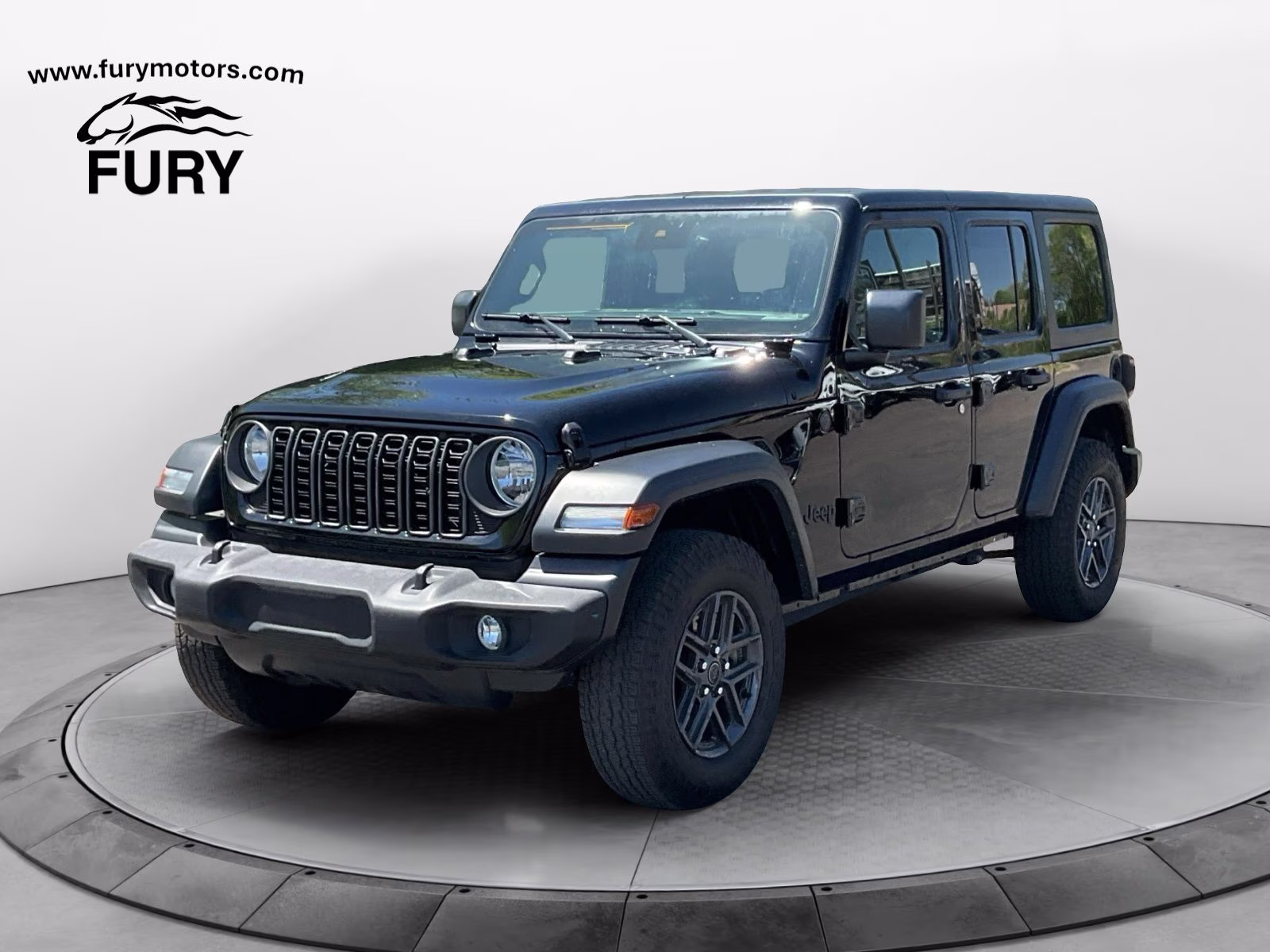 2024 Black Clearcoat Jeep Wrangler Sport S 4X4 SUV