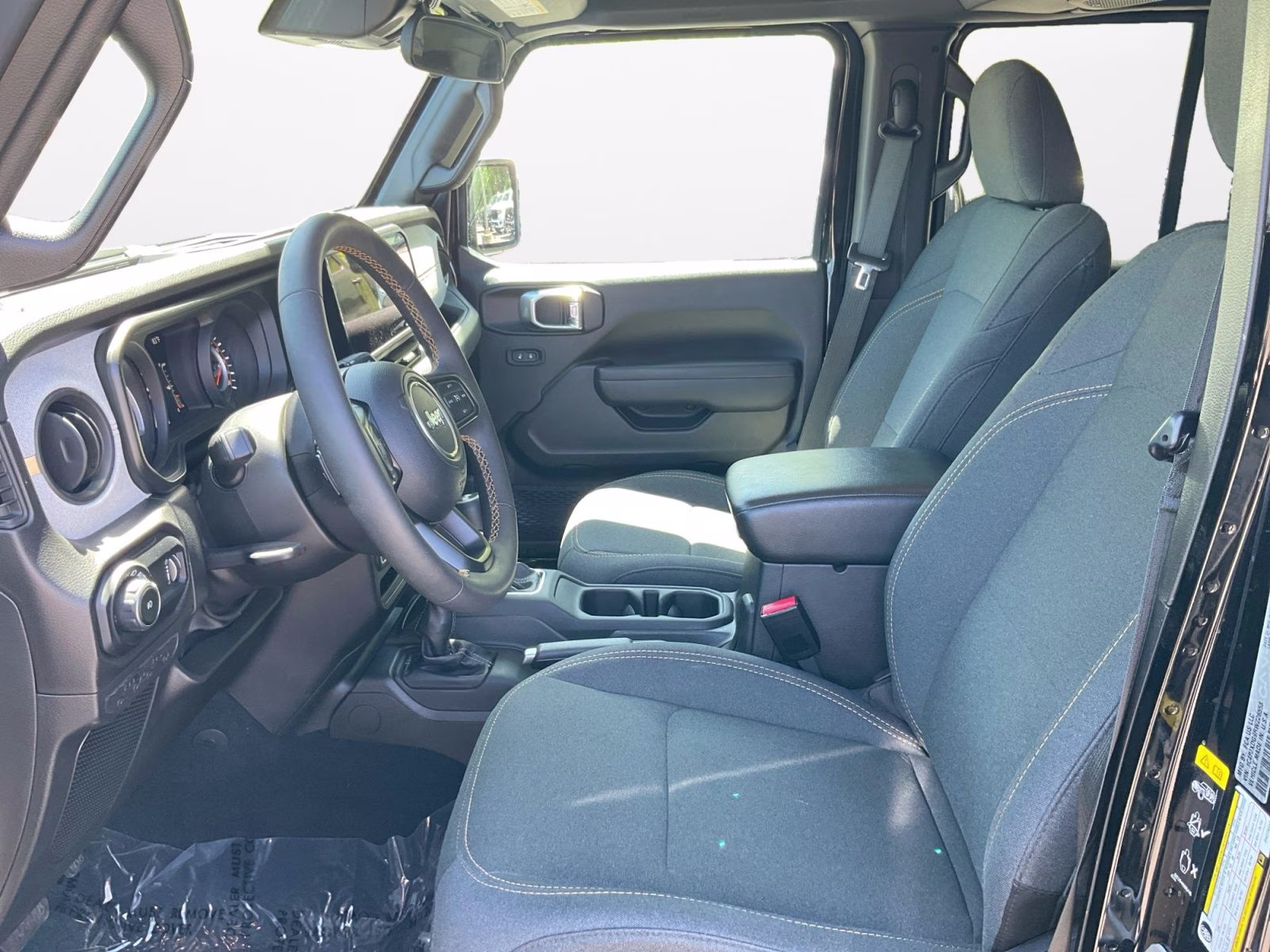 2024 Black Clearcoat Jeep Wrangler Sport S 4X4 SUV
