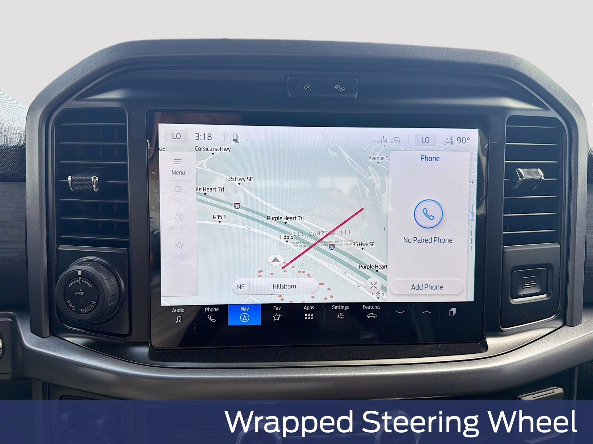 2026 Antimatter Blue Metallic Ford F-150 XLT 4X4 Truck