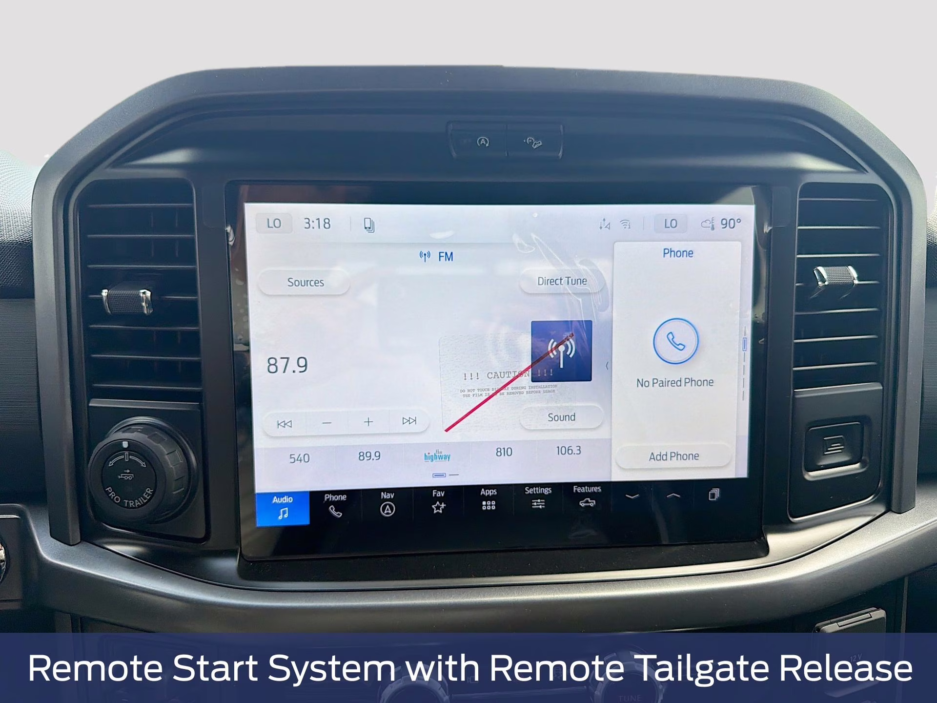 2026 Antimatter Blue Metallic Ford F-150 XLT 4X4 Truck