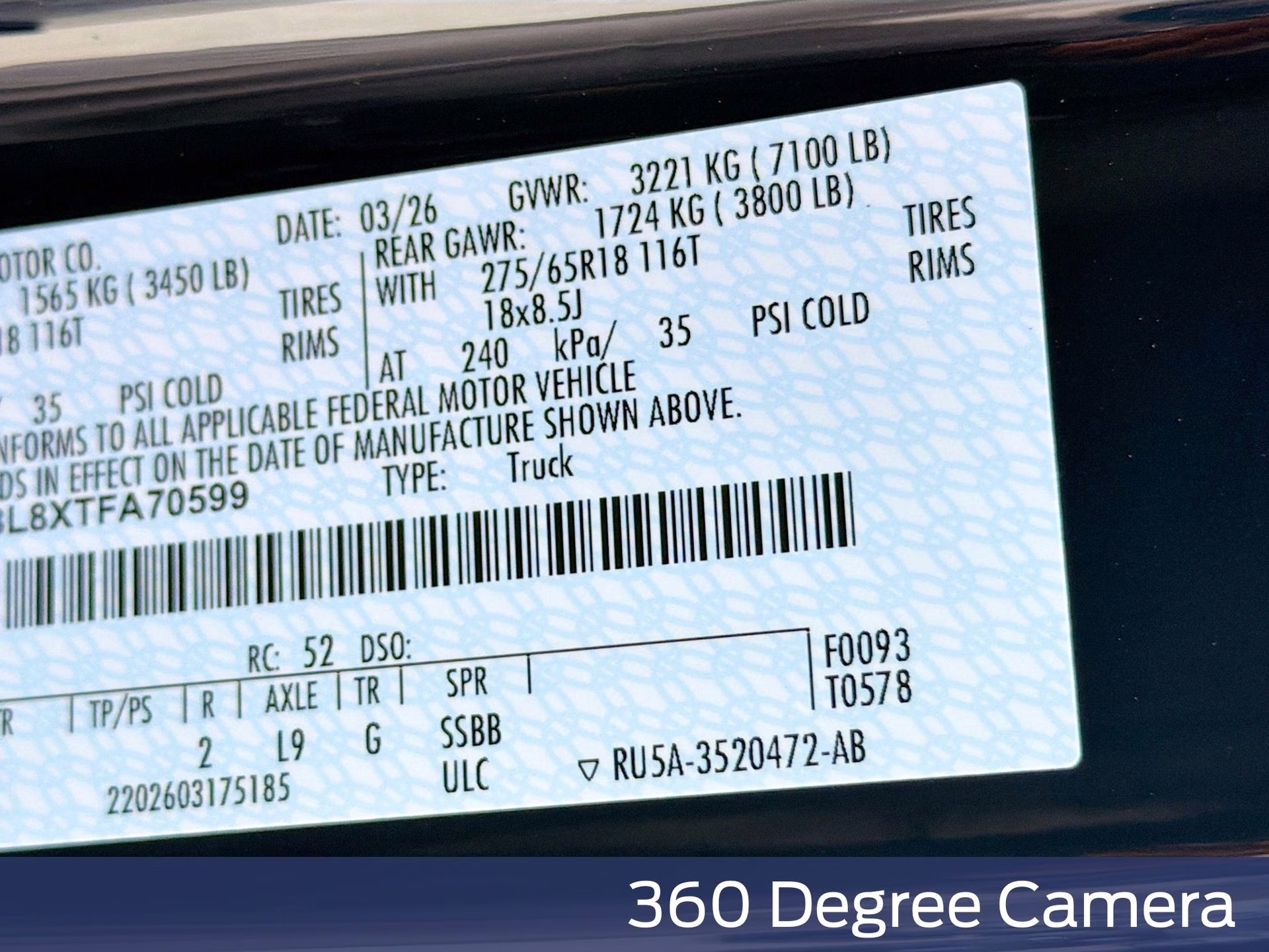 2026 Antimatter Blue Metallic Ford F-150 XLT 4X4 Truck