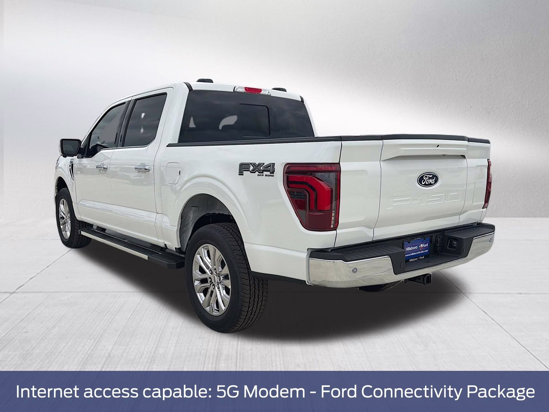 2026 Star White Metallic Tri-Coat Ford F-150 Lariat 4X4 Truck