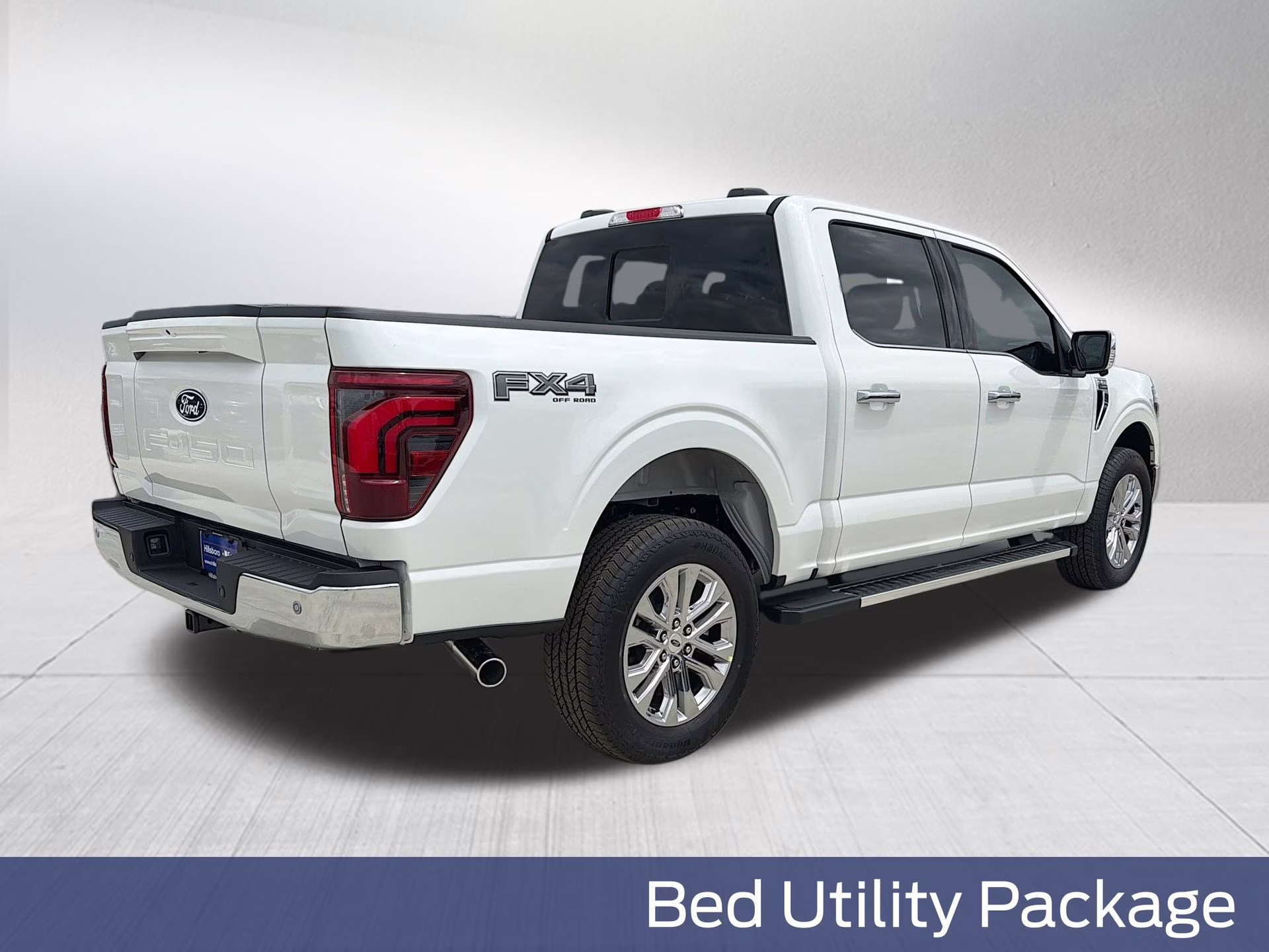 2026 Star White Metallic Tri-Coat Ford F-150 Lariat 4X4 Truck