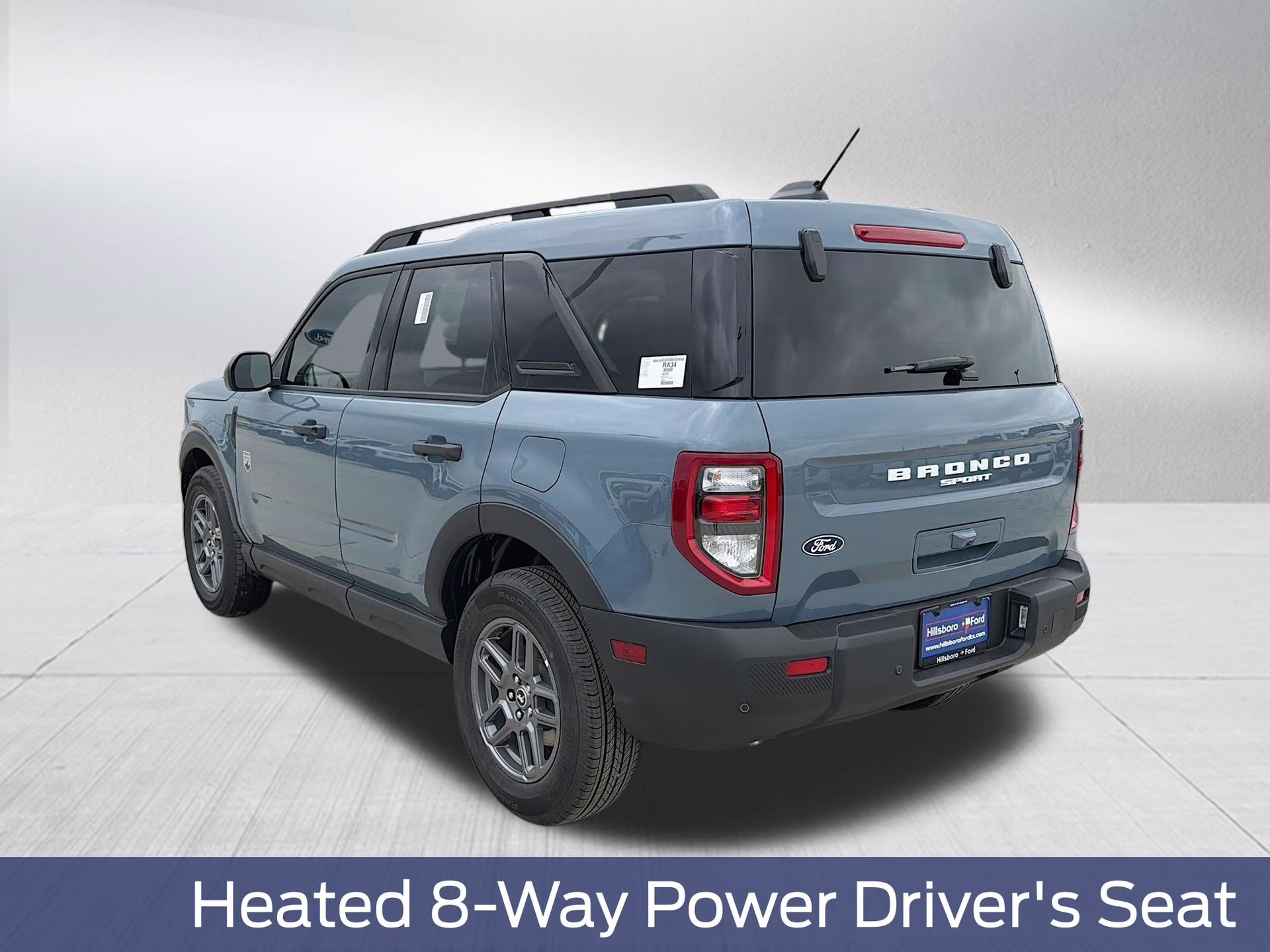 2026 Azure Gray Metallic Tri-Coat Ford Bronco Sport Big Bend 4X4 SUV