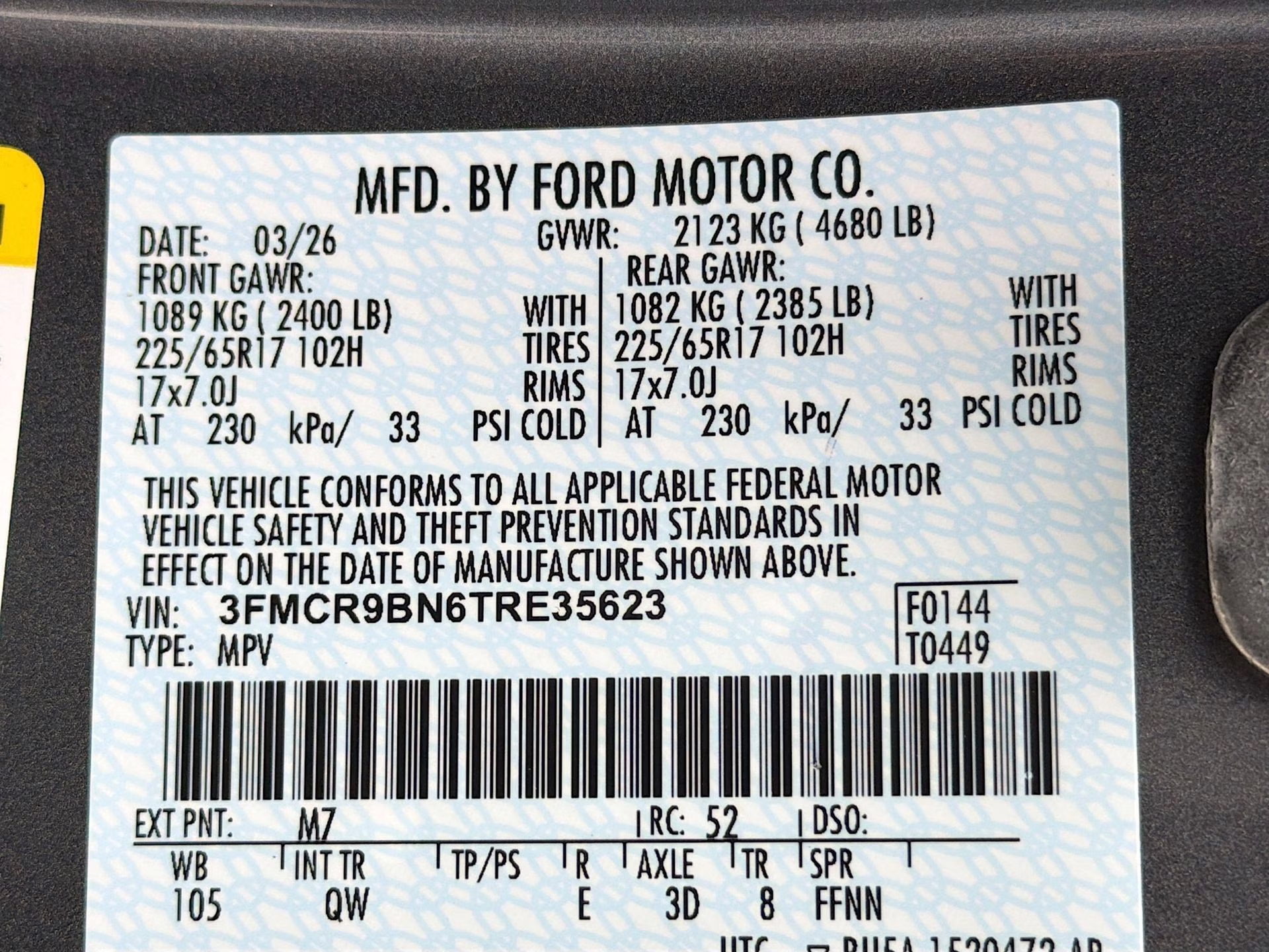 2026 Carbonized Gray Metallic Ford Bronco Sport Big Bend 4X4 SUV