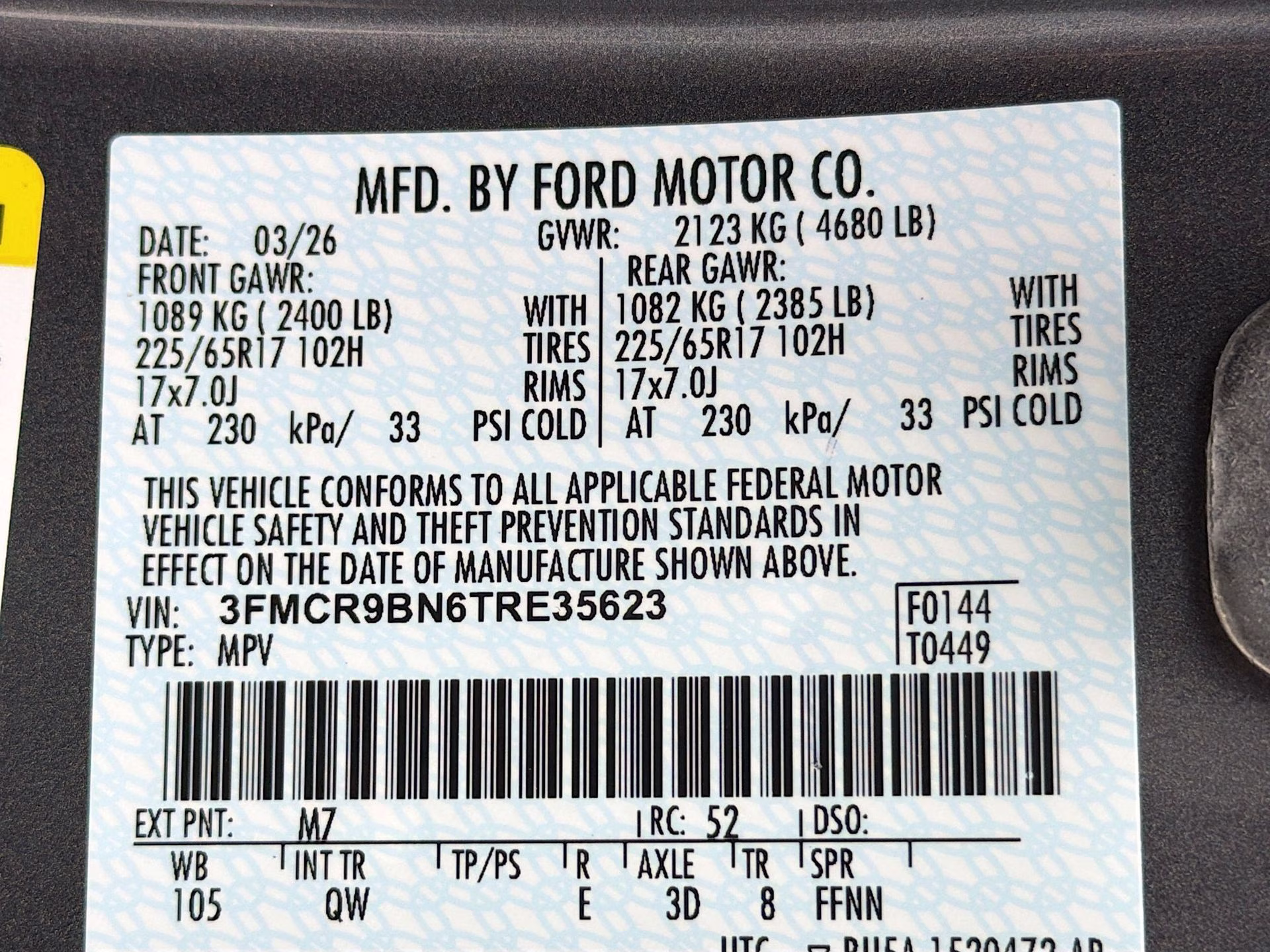 2026 Carbonized Gray Metallic Ford Bronco Sport Big Bend 4X4 SUV