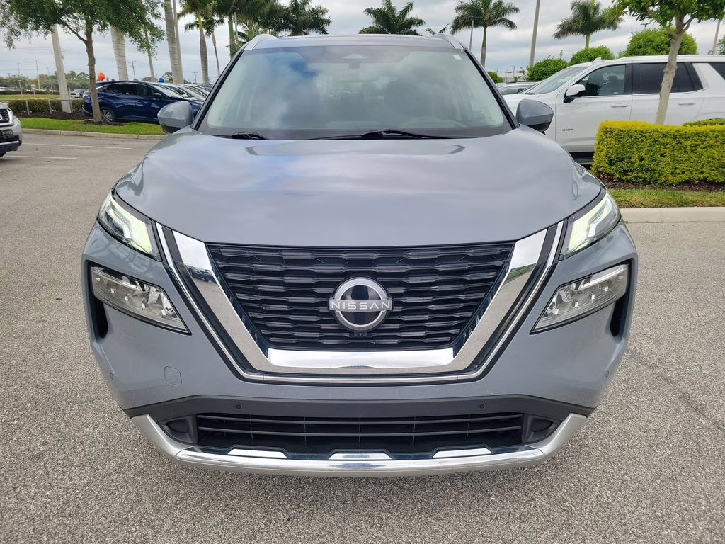2023 Boulder Gray Nissan Rogue Platinum AWD SUV