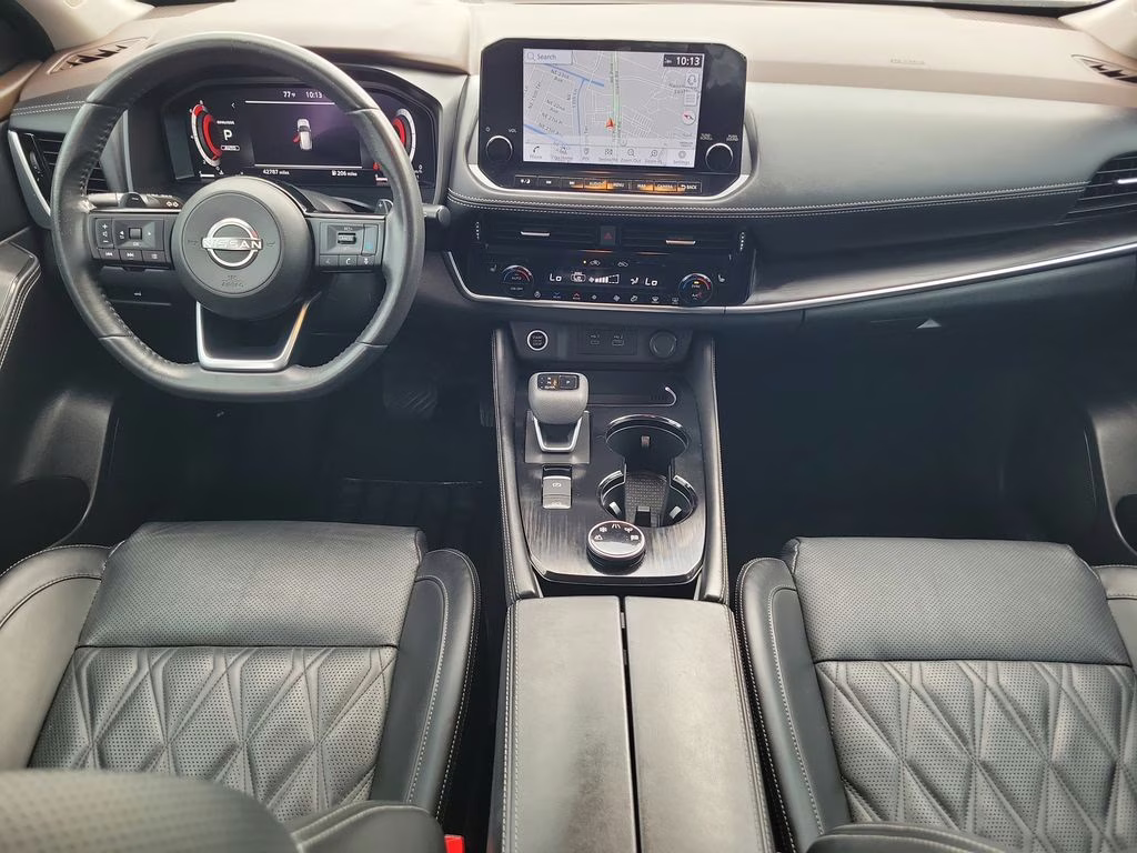 2023 Boulder Gray Nissan Rogue Platinum AWD SUV