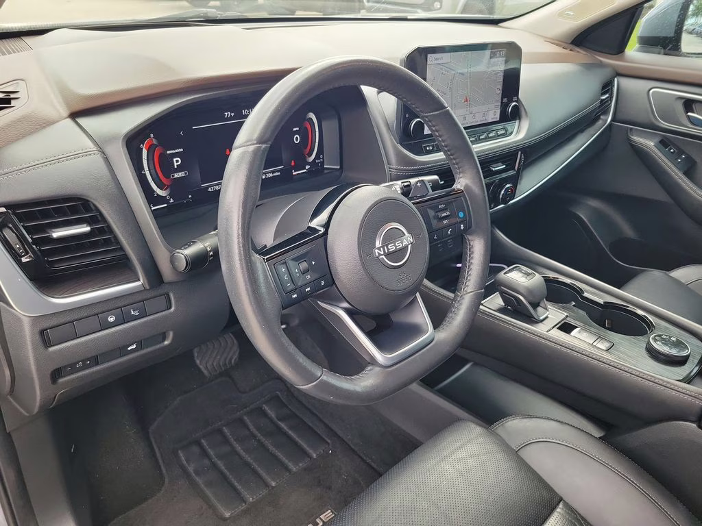 2023 Boulder Gray Nissan Rogue Platinum AWD SUV