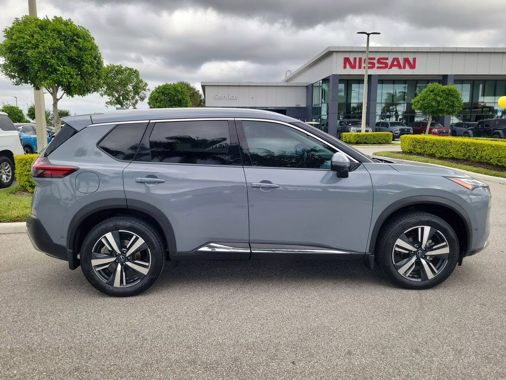 2023 Boulder Gray Nissan Rogue Platinum AWD SUV