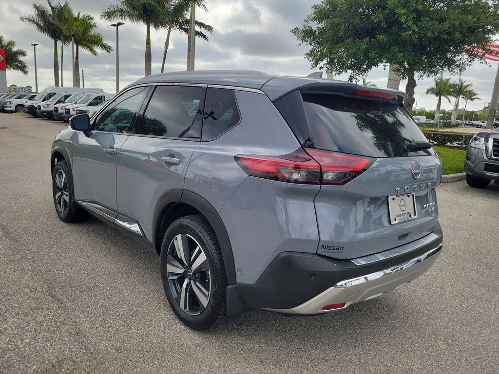 2023 Boulder Gray Nissan Rogue Platinum AWD SUV