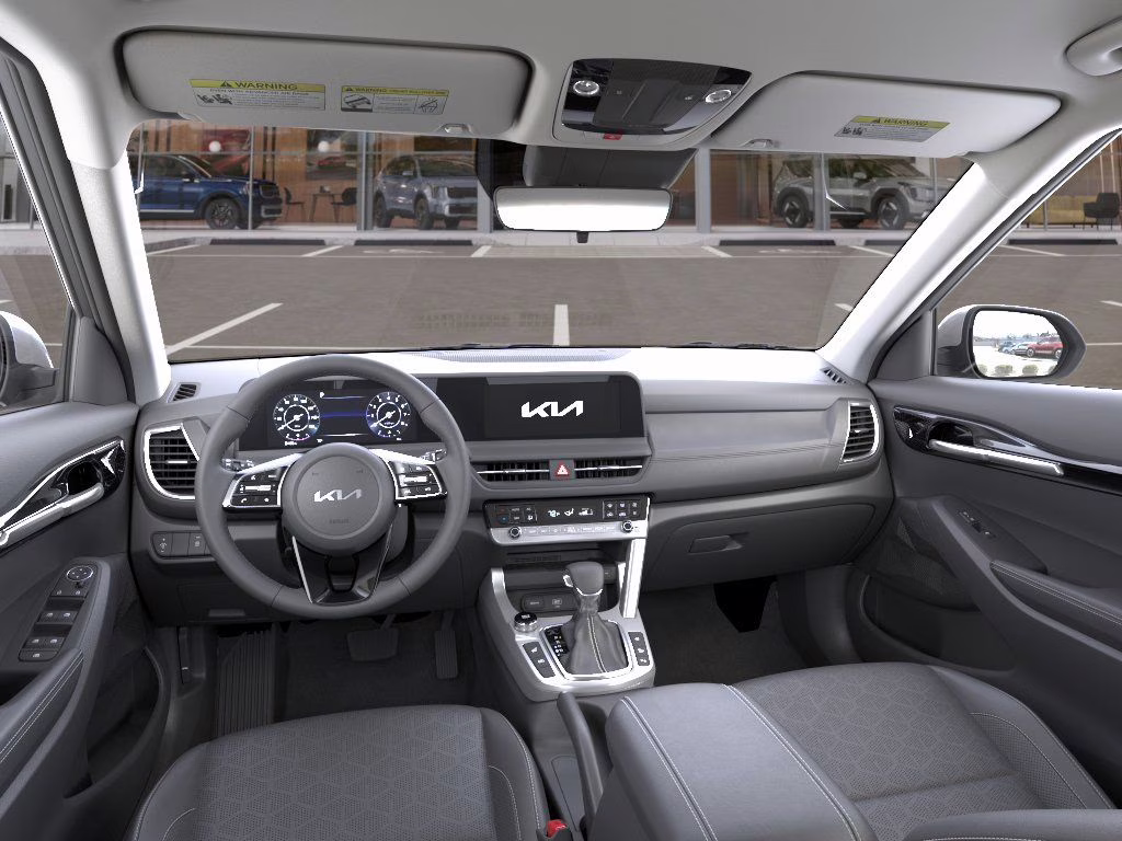 2026 Snow White Pearl Kia Seltos EX FWD SUV