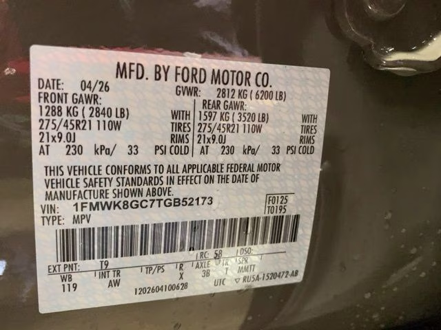 2026 Marsh Gray Ford Explorer ST 4X4 SUV
