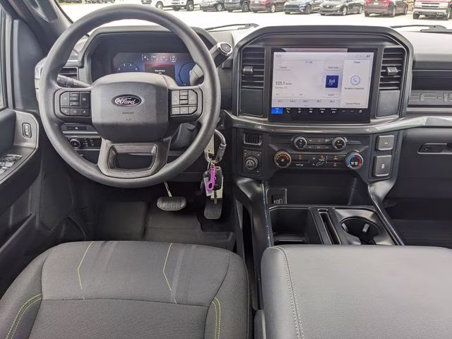 2025 White Metallic Ford F-150 STX 4X4 Truck