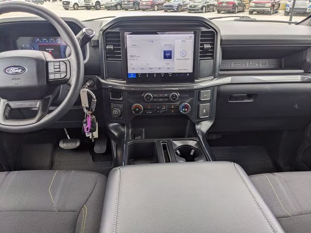 2025 White Metallic Ford F-150 STX 4X4 Truck