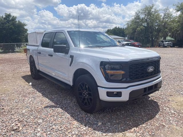 2025 White Metallic Ford F-150 STX 4X4 Truck