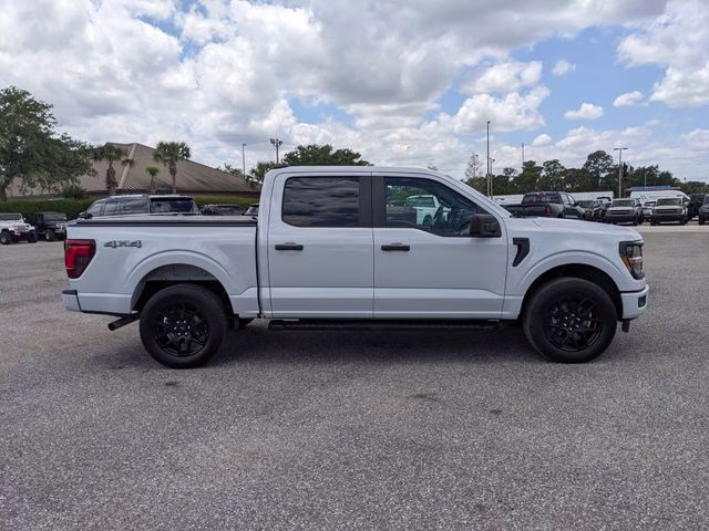 2025 White Metallic Ford F-150 STX 4X4 Truck