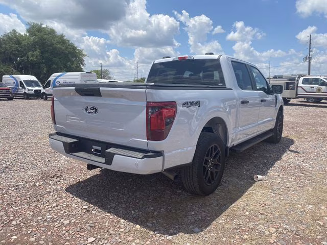 2025 White Metallic Ford F-150 STX 4X4 Truck