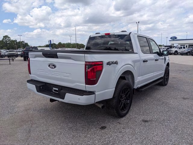 2025 White Metallic Ford F-150 STX 4X4 Truck