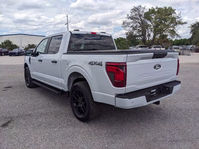 2025 White Metallic Ford F-150 STX 4X4 Truck