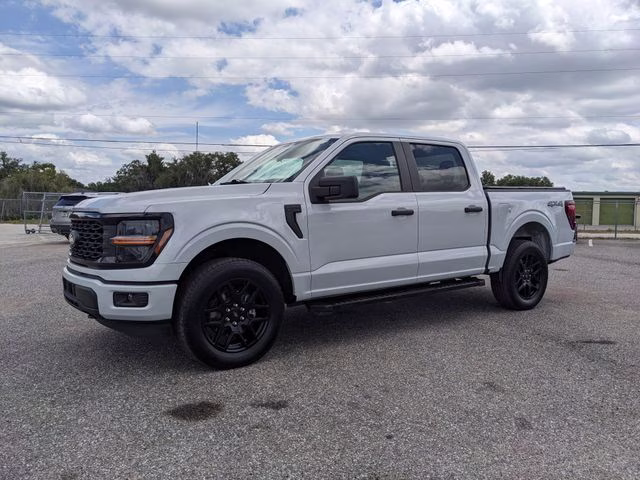 2025 White Metallic Ford F-150 STX 4X4 Truck