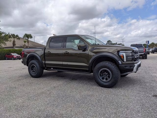 2025 Green Ford F-150 Raptor 4X4 Truck